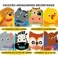 Coleção De Livro Infantil - Amiguinhos Recortados